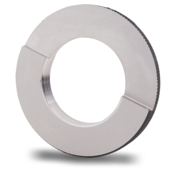 Medidor cónico Whitworth de anillos de rosca para tubos BSPT DIN 2999 R 2 1/2 "x11